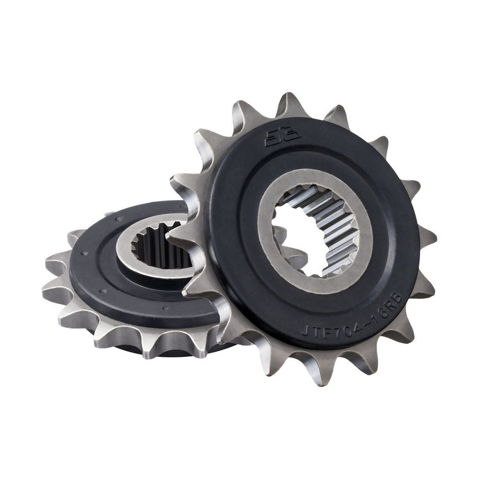 JTF704.16RB Front Sprocket RB - OEM Rubber Cushioned