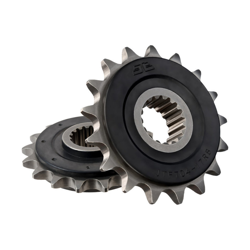 JTF704.17RB Front Sprocket RB - OEM Rubber Cushioned