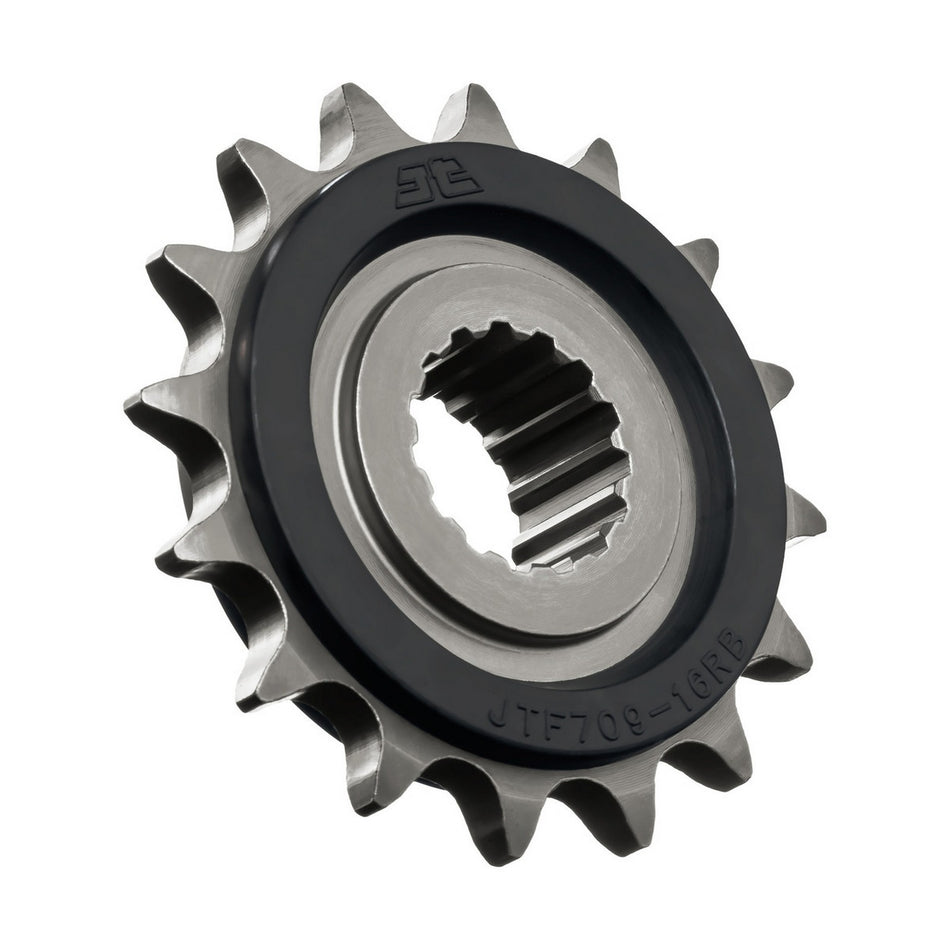 JTF709.16RB Front Sprocket RB - OEM Rubber Cushioned