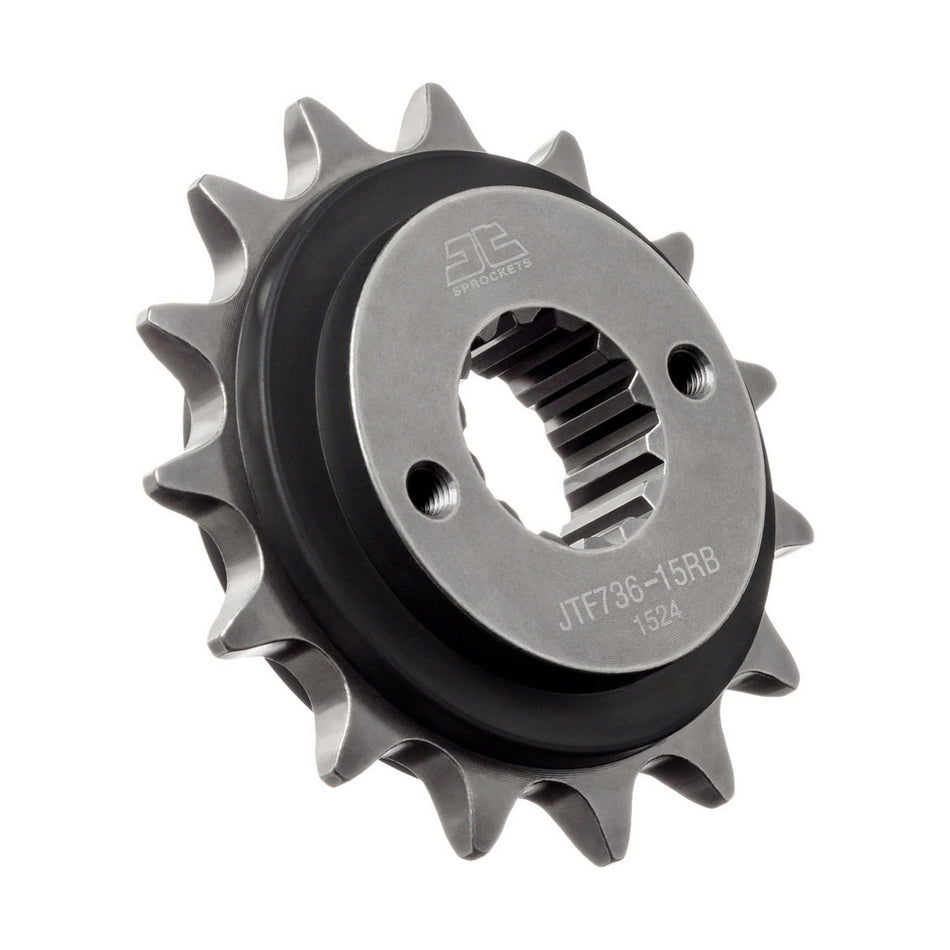 JTF736.15RB Front Sprocket RB - OEM Rubber Cushioned