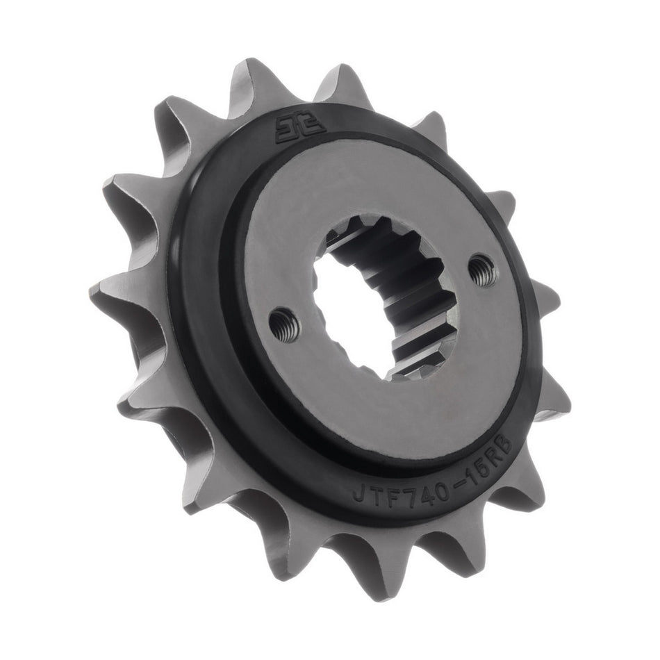 JTF740.15RB Front Sprocket RB - OEM Rubber Cushioned