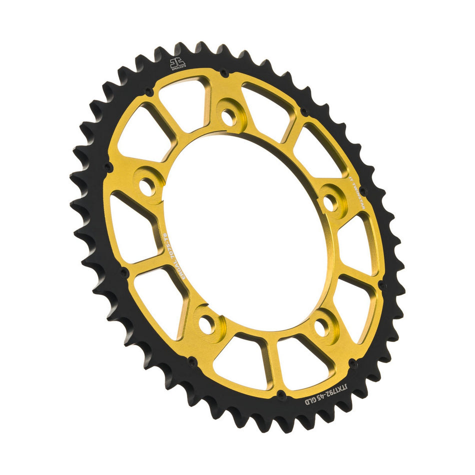 JTX1792.45GLD Twinstar Rear Sprocket Gold