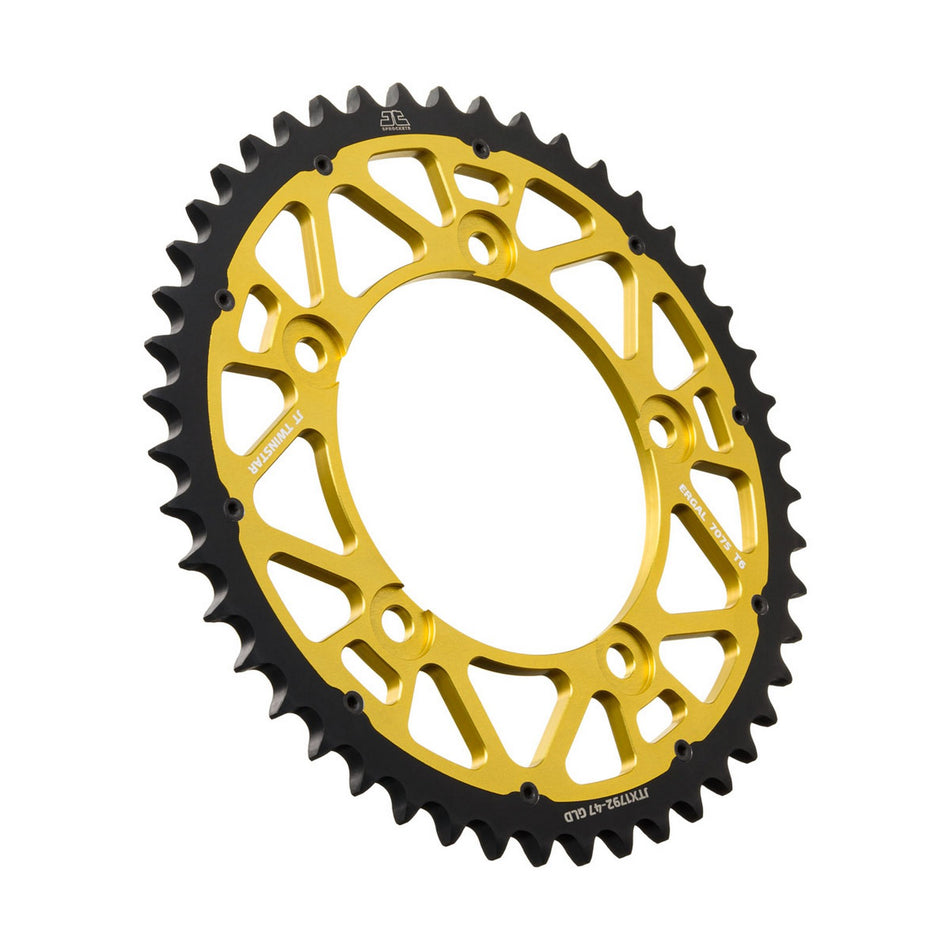JTX1792.47GLD Twinstar Rear Sprocket Gold