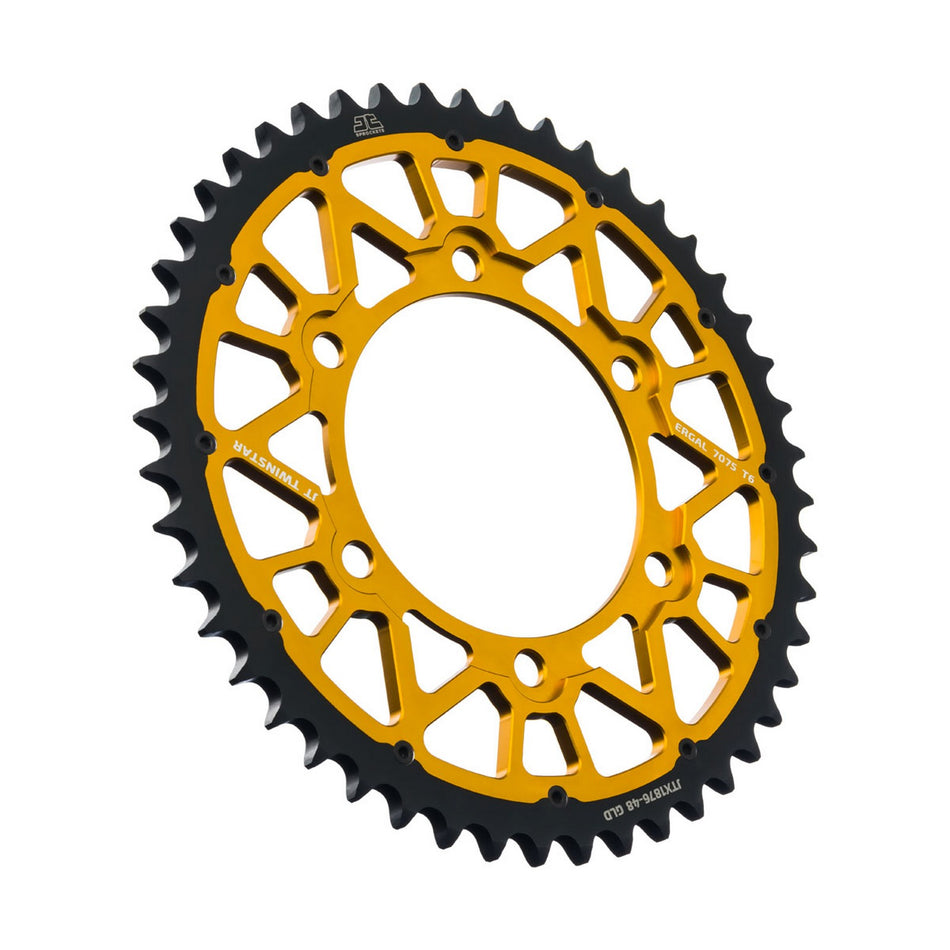 JTX1876.48GLD Twinstar Rear Sprocket Gold