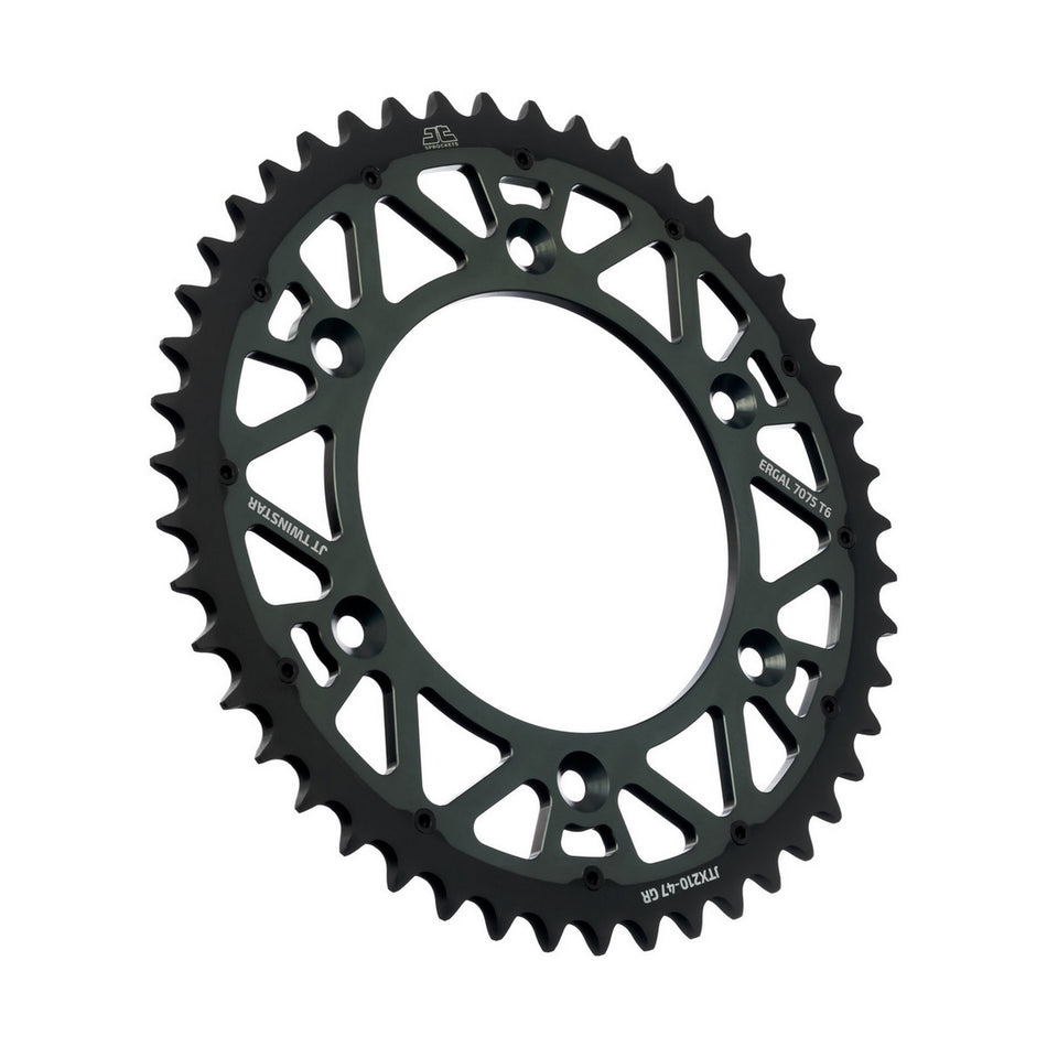 JTX210.47GR Twinstar Rear Sprocket Grey