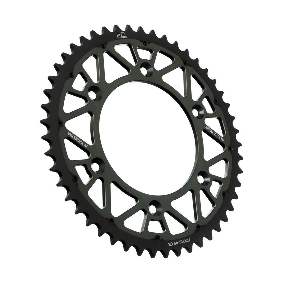 JTX210.49GR Twinstar Rear Sprocket Grey
