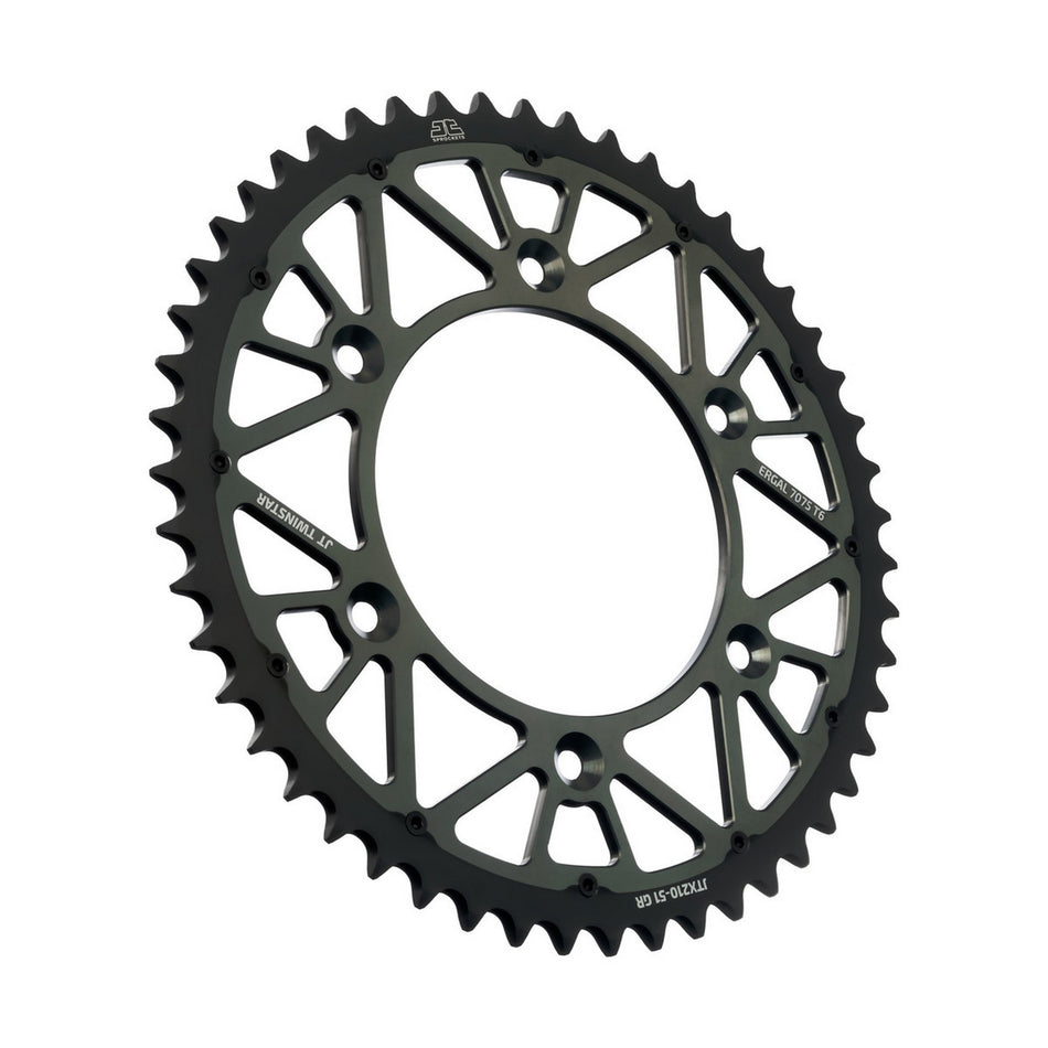 JTX210.51GR Twinstar Rear Sprocket Grey