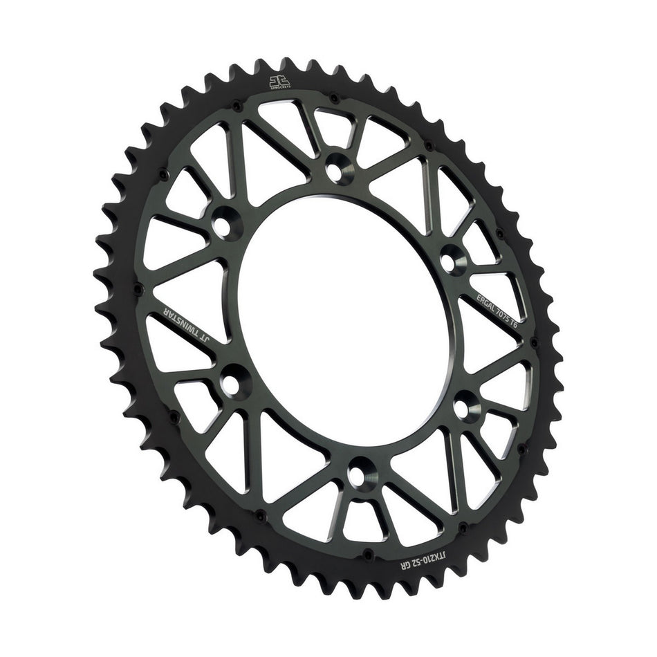 JTX210.52GR Twinstar Rear Sprocket Grey