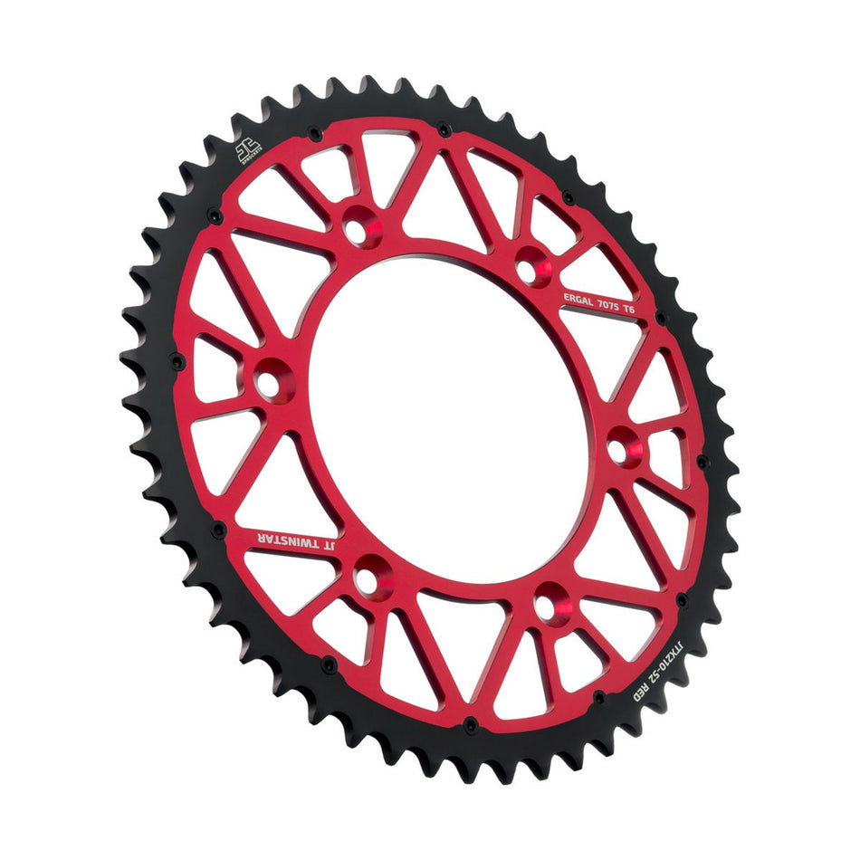 JTX210.52RED Twinstar Rear Sprocket Red
