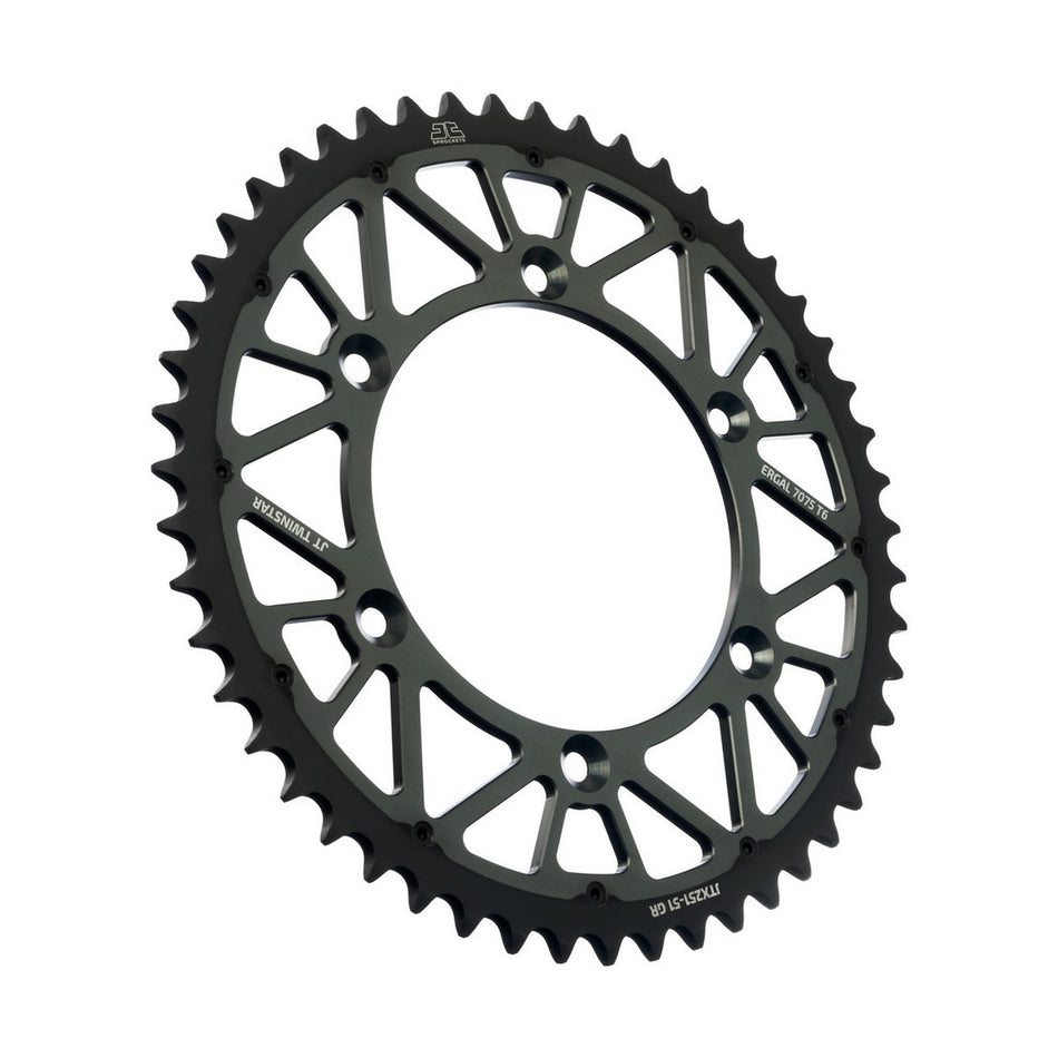 JTX251.51GR Twinstar Rear Sprocket Grey