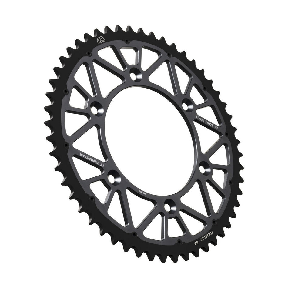 JTX251.52GR Twinstar Rear Sprocket Grey