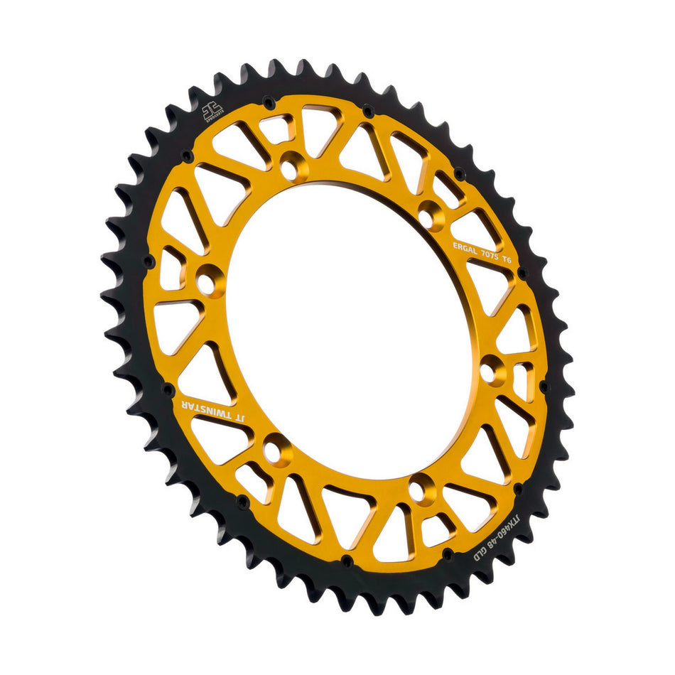 JTX460.48GLD Twinstar Rear Sprocket Gold
