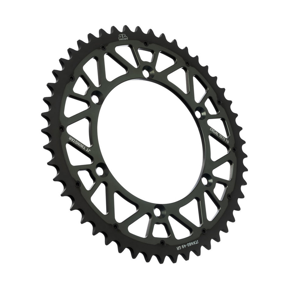 JTX460.49GR Twinstar Rear Sprocket Grey