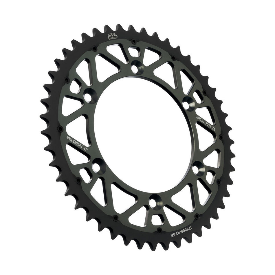 JTX808.47GR Twinstar Rear Sprocket Grey