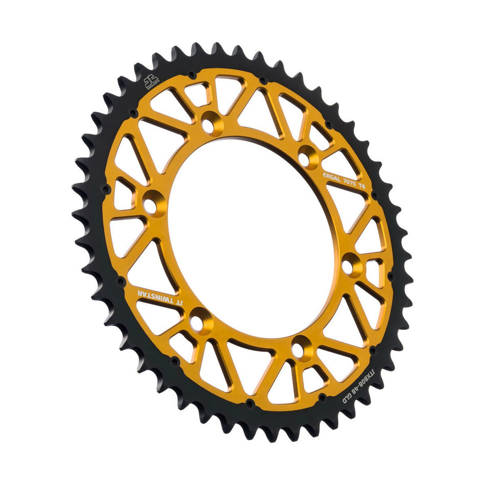 JTX808.48GLD Twinstar Rear Sprocket Gold