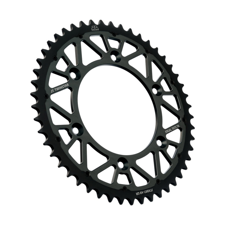 JTX897.49GR Twinstar Rear Sprocket Grey