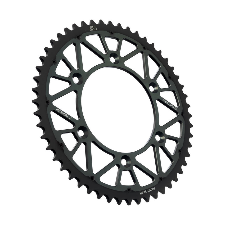 JTX897.52GR Twinstar Rear Sprocket Grey
