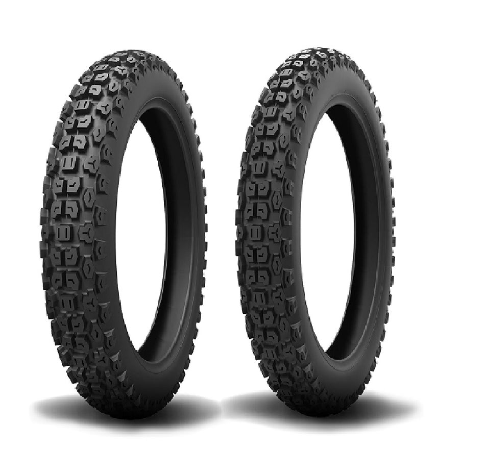 3.00-21 51P & 5.10 - 18TT Kenda DUALSPORT K270 Motorcycle Tyre Pair