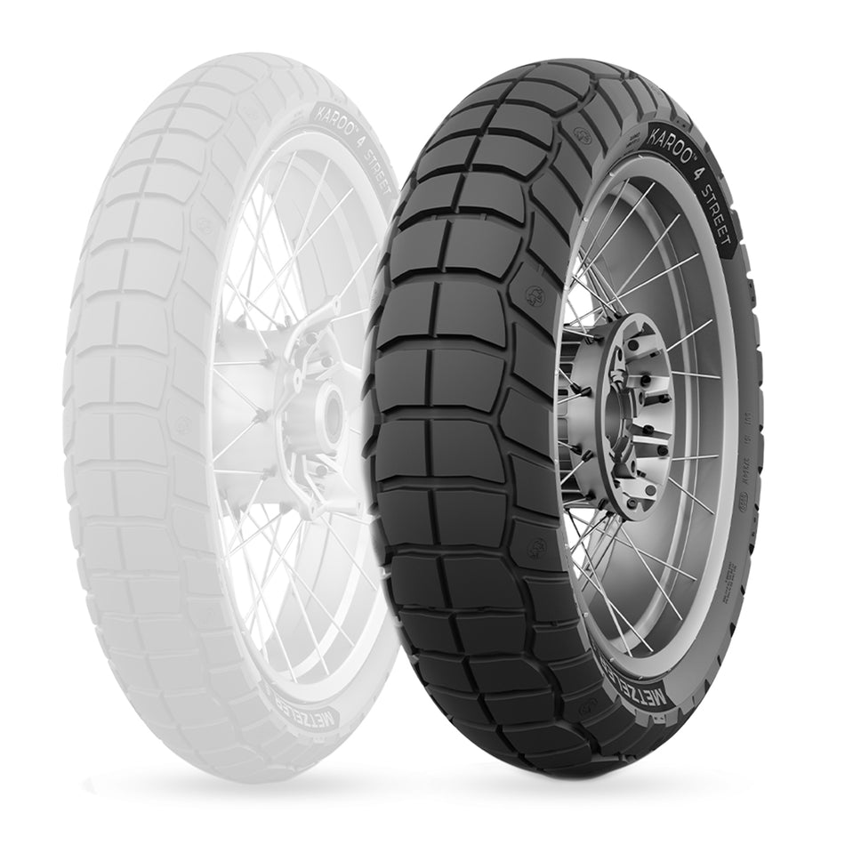140/70 - 14 M/C 62P TL Metzeler KAROO STREET Rear Scooter Tyre