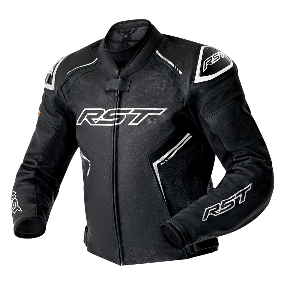 RST S1 D3O Leather Jacket White