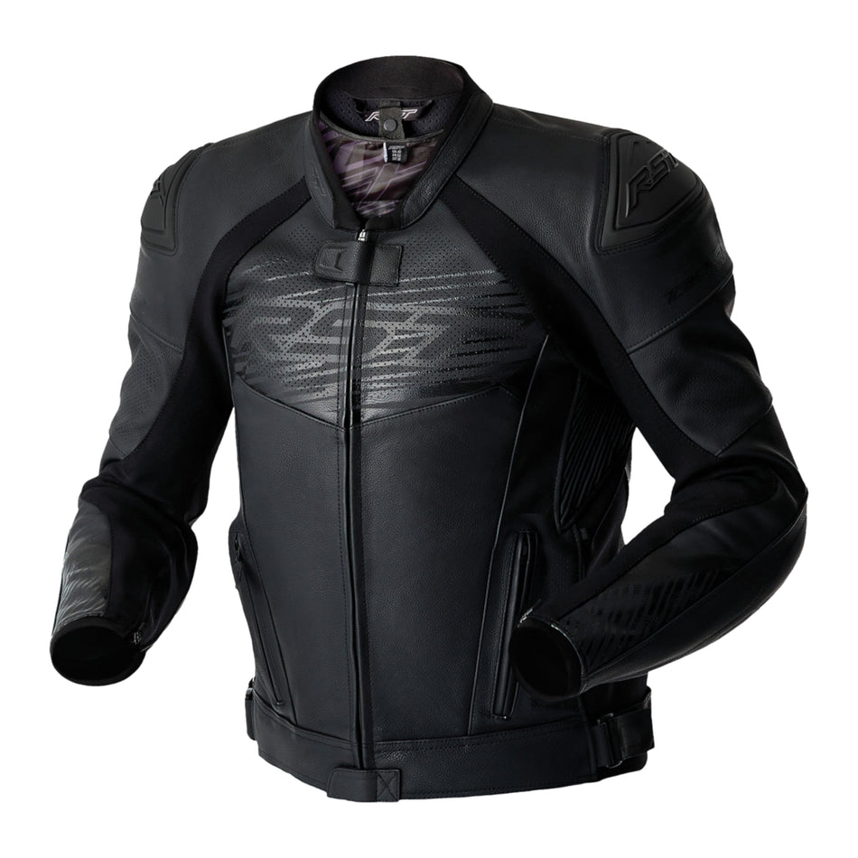 RST Tractech Evo D3O Leather Jacket Black