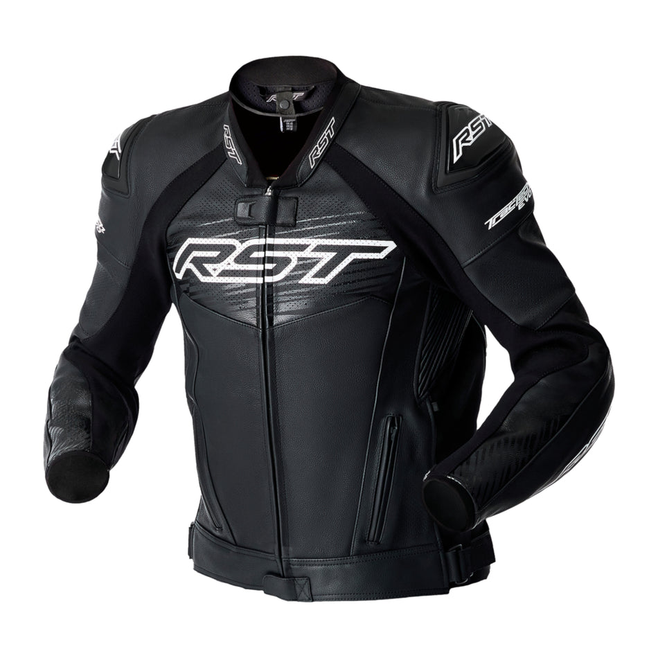 RST Tractech Evo D3O Leather Jacket White