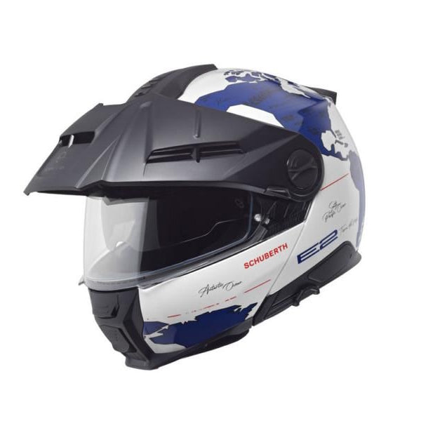 Schuberth E2 Atlas Blue Flip Front Helmet