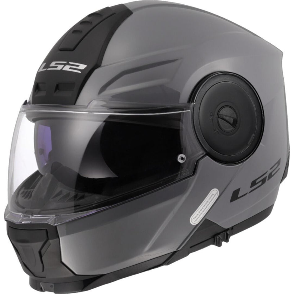 LS2 FF902 Scope II Nardo Grey Flip Front Helmet