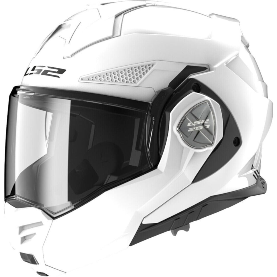 LS2 FF901 Advant X Solid White Flip Over Helmet