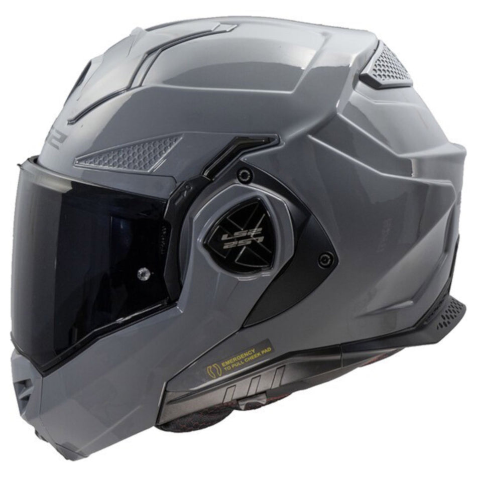 LS2 FF901 Advant X Solid Nardo Grey Flip Over Helmet