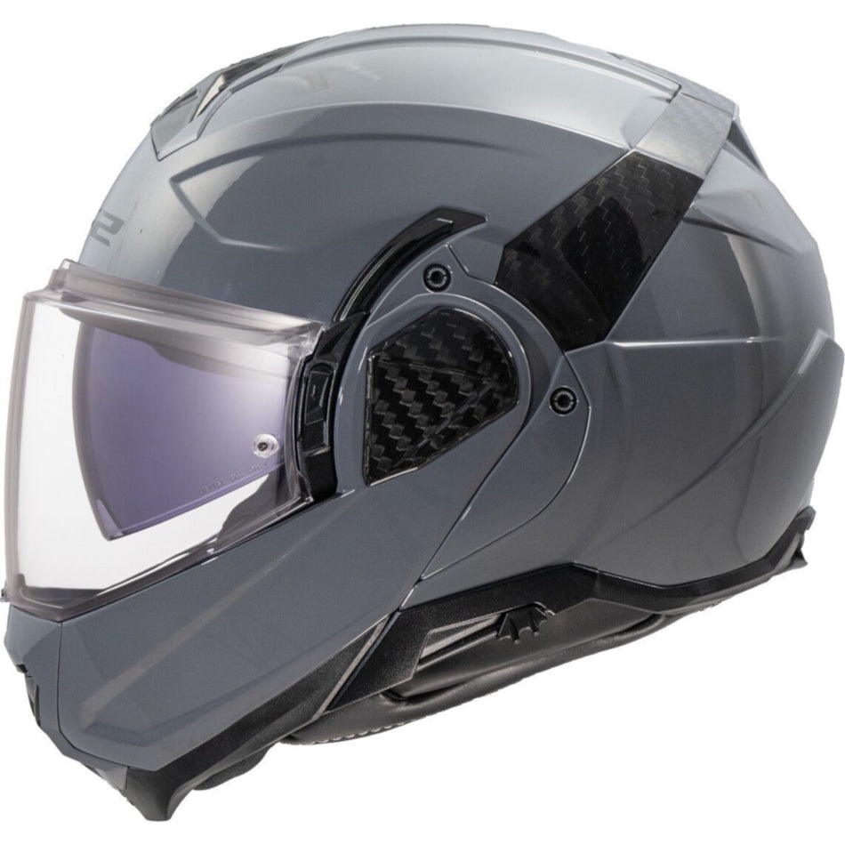 LS2 FF910 Advant II Solid Nardo Grey Flip Over Helmet