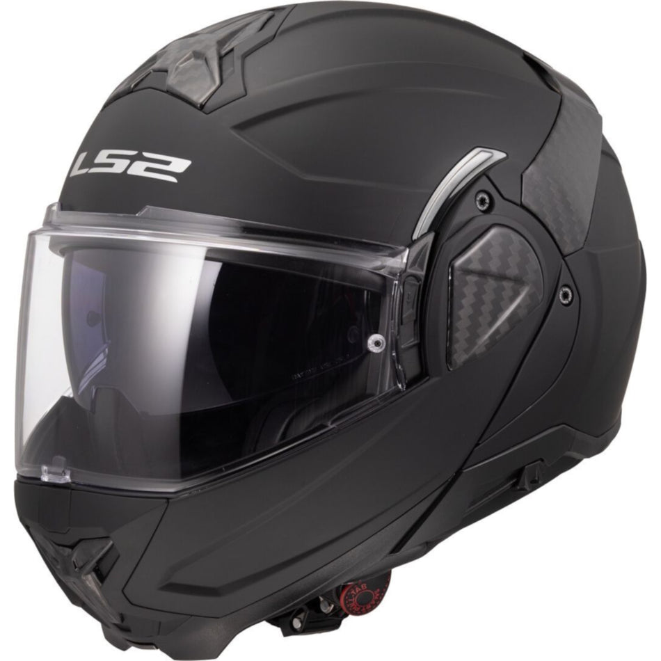 LS2 FF910 Advant II Solid Matt Black Flip Over Helmet
