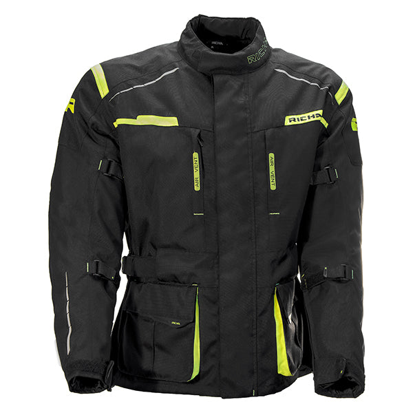 Richa Axel Textile Jacket Black Fluo