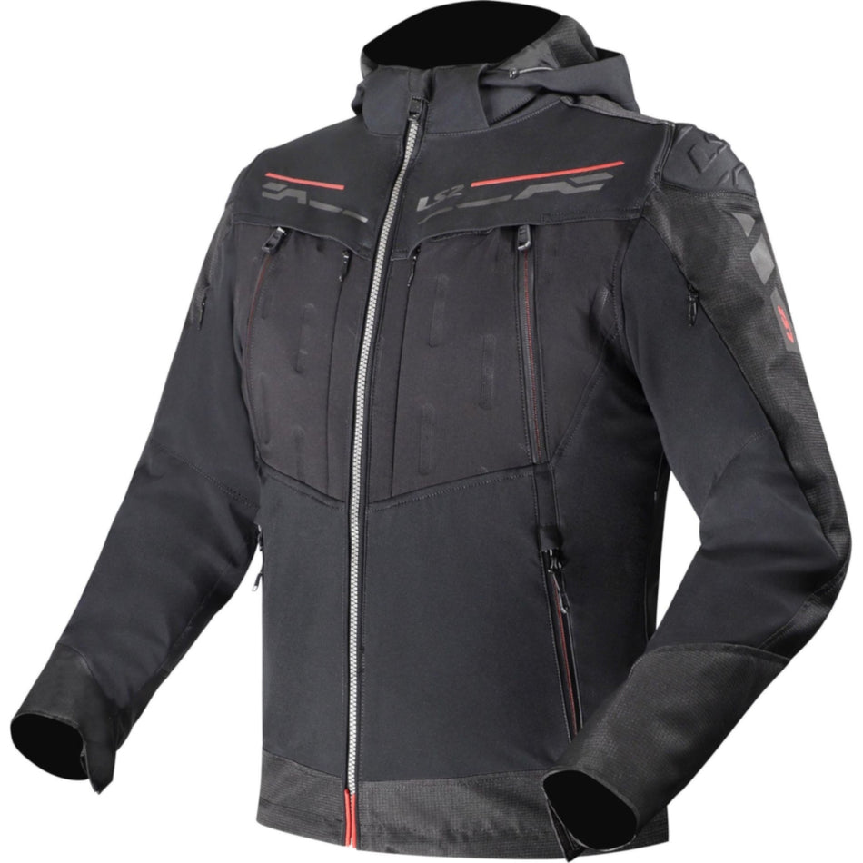 LS2 Zirconium Evo Jacket Black Red