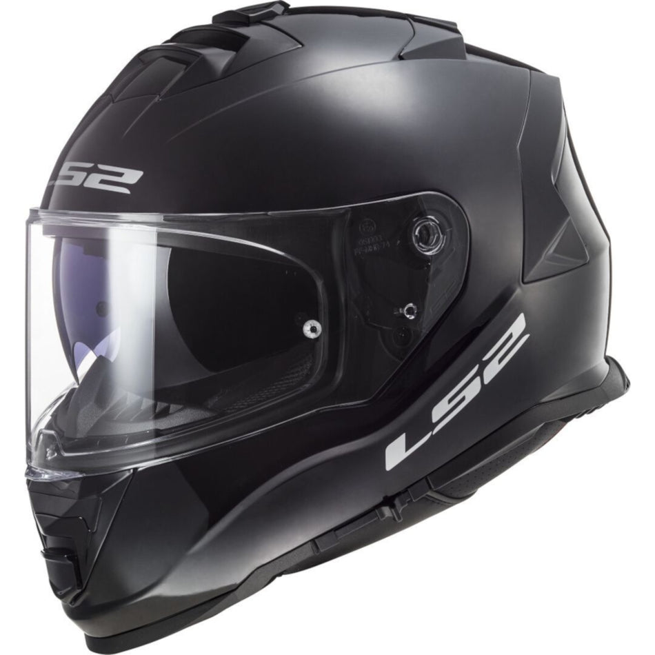 LS2 FF800 Storm II Solid Gloss Black Full Face Helmet