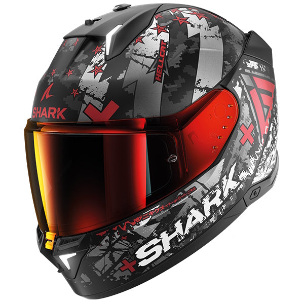 Shark Skwal I3 Hellcat MAT KUR Full Face Helmet