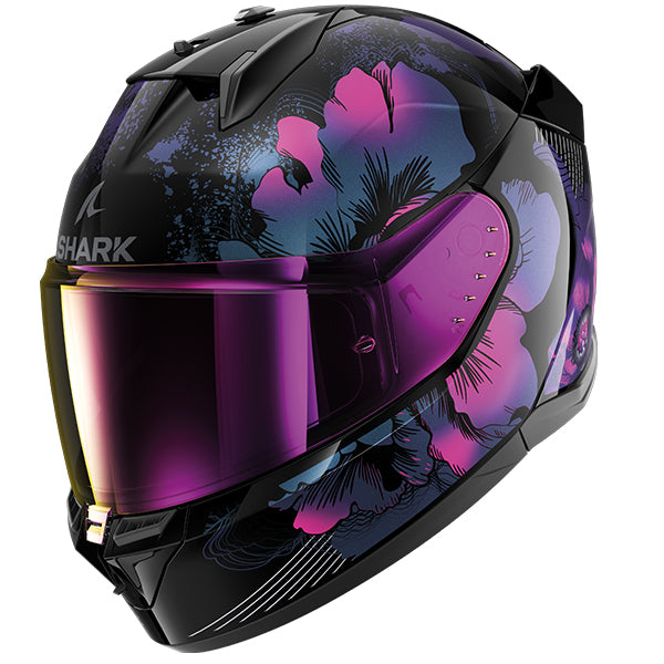 Shark D-Skwal 3 Mayfer Black Purple Full Face Helmet