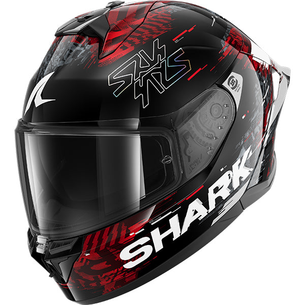 Shark Skwal Cup Speed-Vib Black Red Full Face Helmet