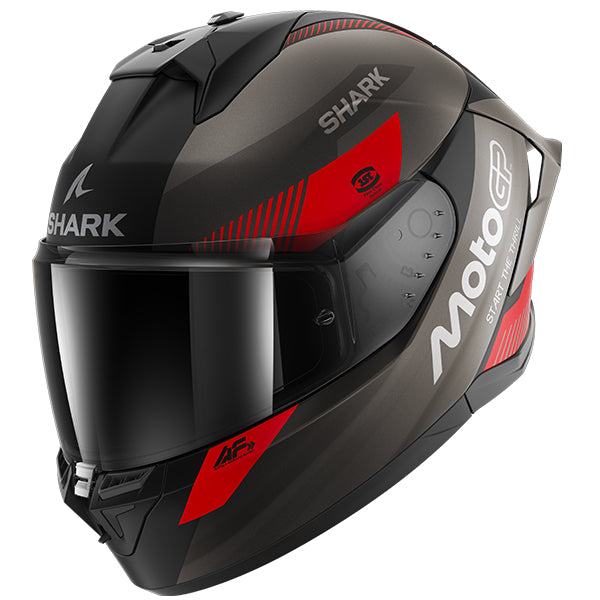 Shark Skwal Cup MotoGP Matt Black Red Full Face Helmet