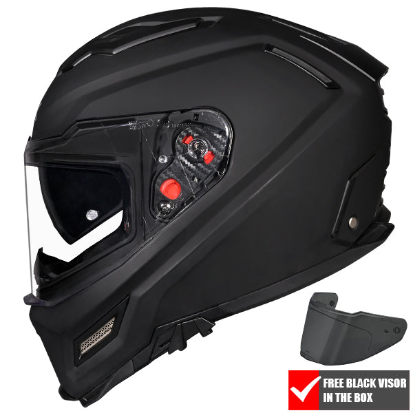 SMK Agnar Unicolour MA200 Full Face Helmet
