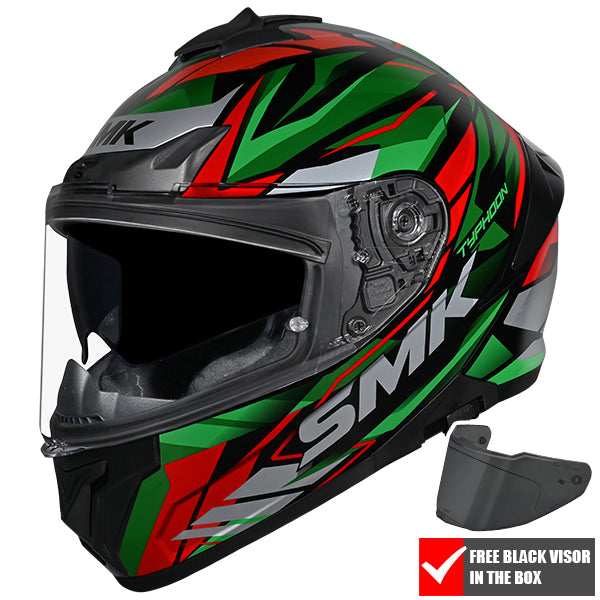 SMK Typhoon Rival GL283 Full Face Helmet