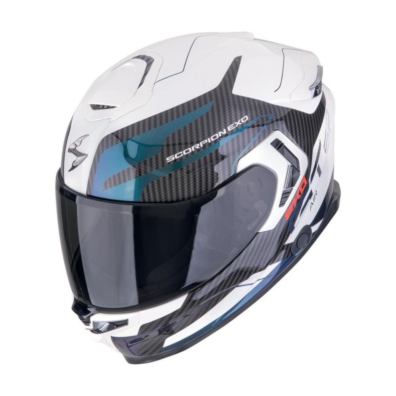 Scorpion Exo-GT SP Air Flex White Chameleon Full Face Helmet