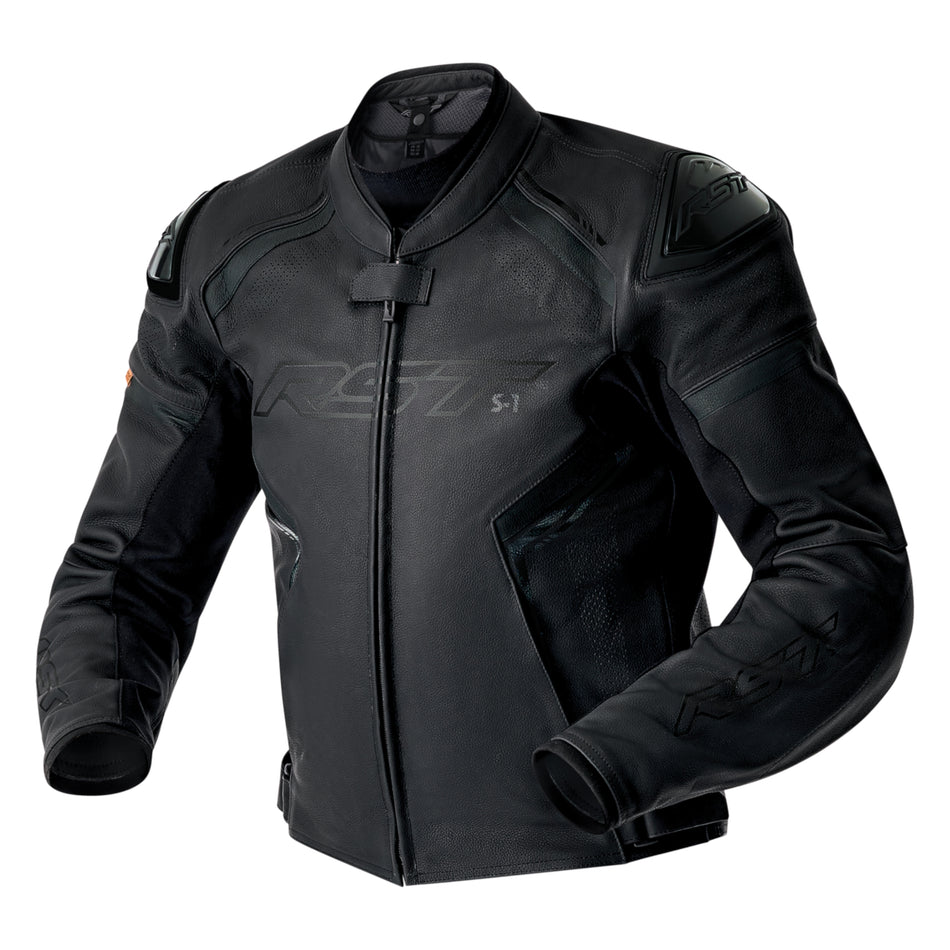 RST S1 D3O Ladies Leather Jacket Black