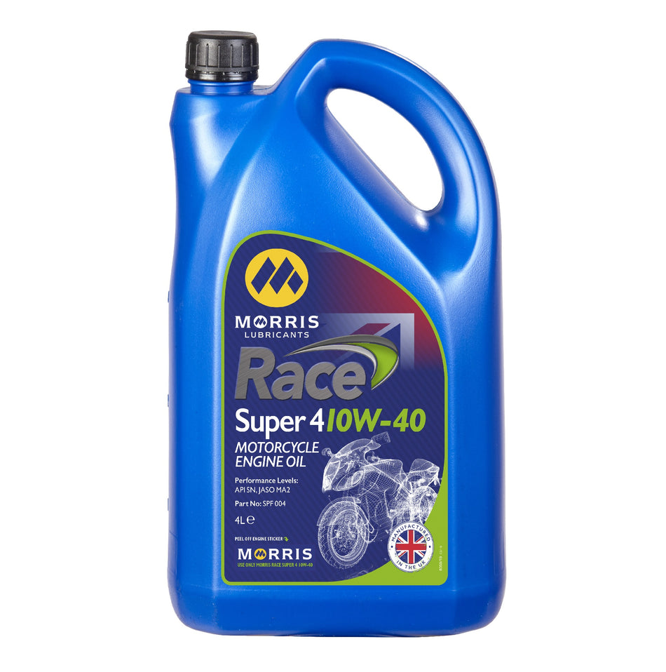 MORRIS LUBRICANTS RACE SUPER 4 10W-40 4L