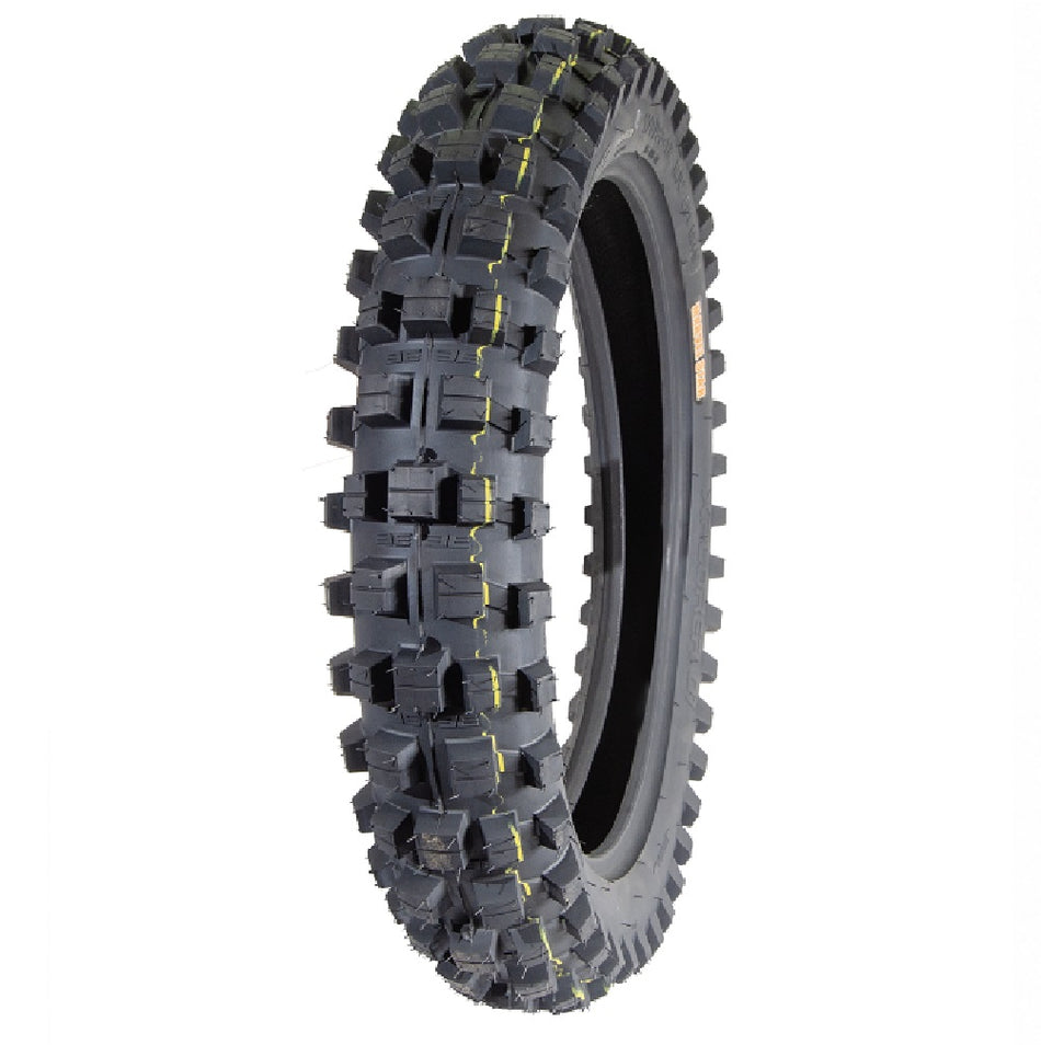 120/90 -18 68J TT NHS Marvel Star MTS-018 Medium Yellow Stripe Rear Tyre