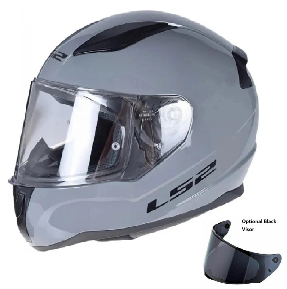 LS2 FF353 Rapid II Full Face Motorcycle Crash Helmet Nardo Grey ECE 22.06