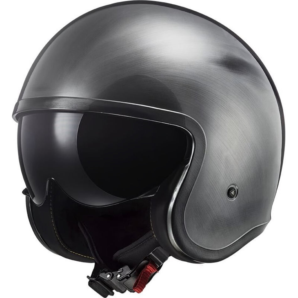 LS2 OF599 Open Face Helmet Spitfire Single Mono Tit XS