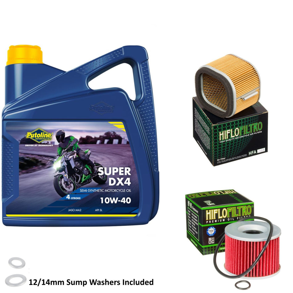 Putoline DX4 10w40 4L Oil & HF401 & HFA2903 Oil Filter Kit