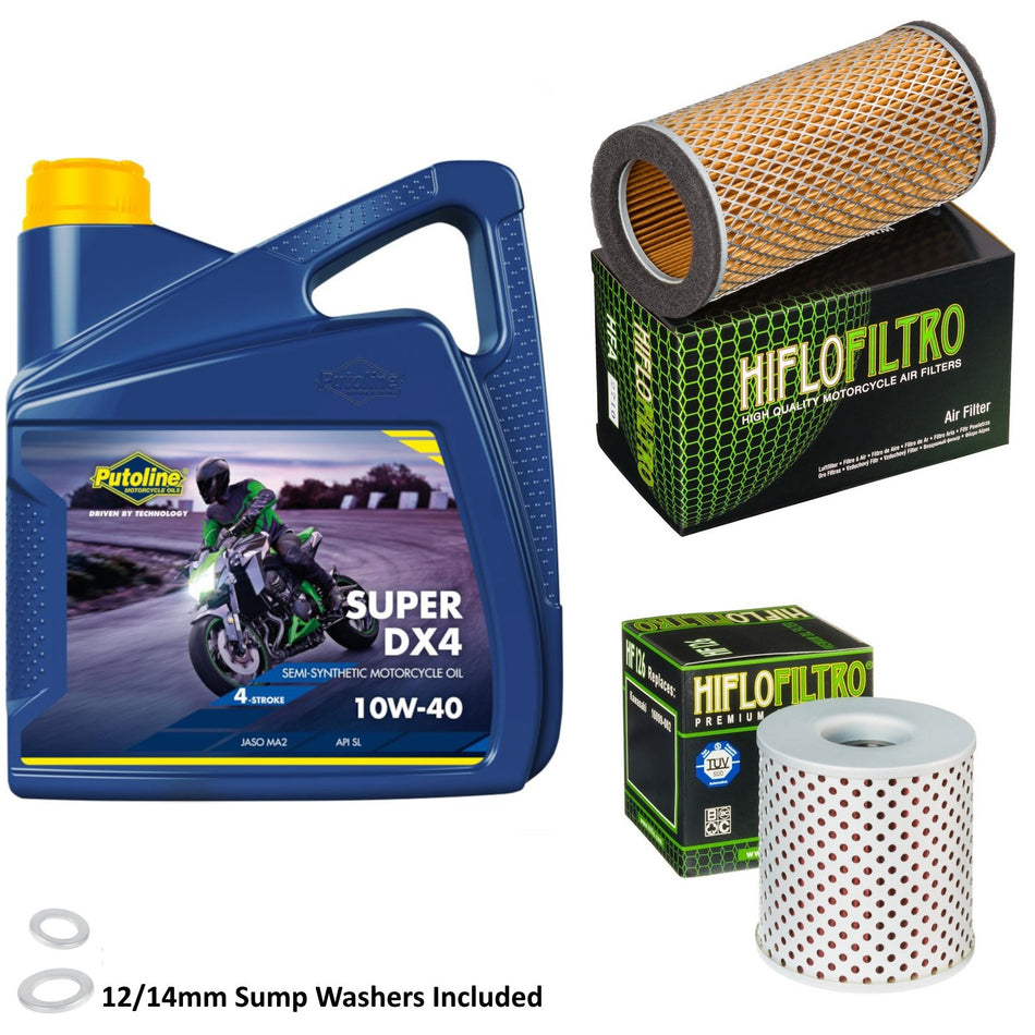 Putoline DX4 10w40 4L Oil & HF126 & HFA2710 Oil Filter Kit