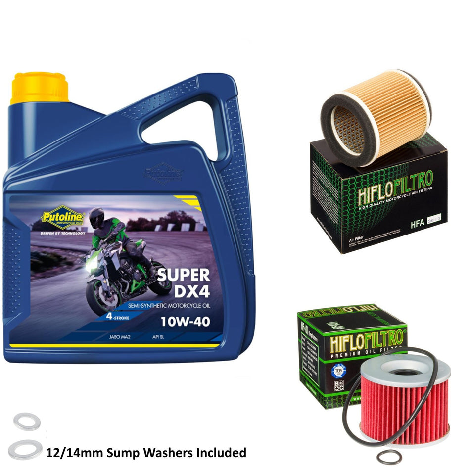 Putoline DX4 10w40 4L Oil & HF401 & HFA2910 Oil Filter Kit